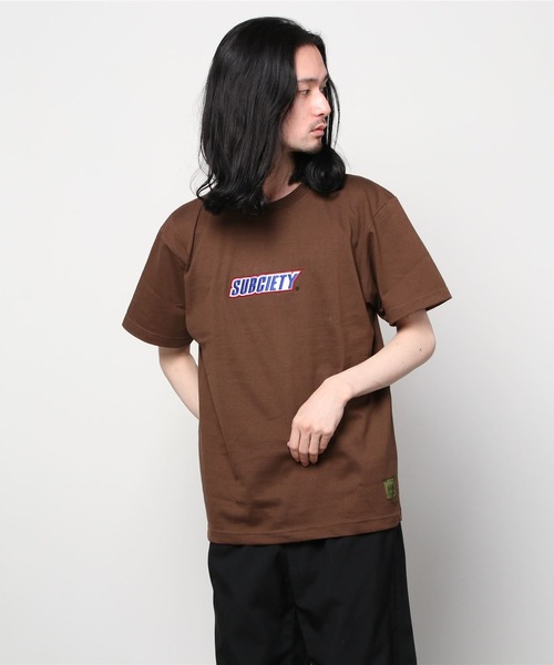 Subciety(サブサエティ)の「NOUGAT TEE(Tシャツ/カットソー・メンズ・ブラウン/ホワイト/ブラック・LARGE/XX-LARGE/MEDIUM/X-LARGE/SMALL)」の10枚目の写真
