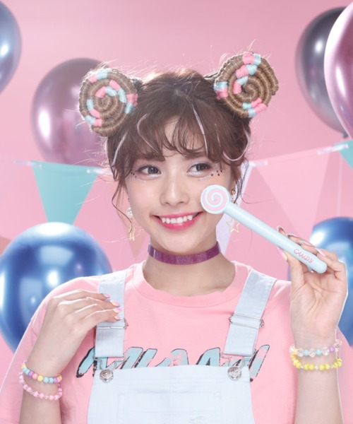 BIRTHDAY BAR（バースデイバー）の「CANDY （キャンディー） ヘアアイロン（その他ボディ・ヘアケア・レディース・ピンク/グリーン・フリー）」の5枚目の写真