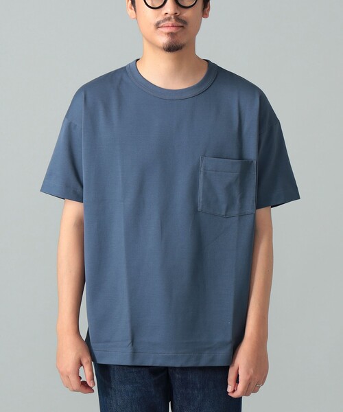 A VONTADE(アボンタージ)の「*A VONTADE / 別注 ポケット Tシャツ(Tシャツ/カットソー・メンズ・ホワイト/ブラック/ダークグリーン/ネイビー/グレー/ブルー系その他2/オレンジ系その他7/ベージュ/ロイヤルブルー/ピンク/ワイン・SMALL/MEDIUM/LARGE)」の16枚目の写真