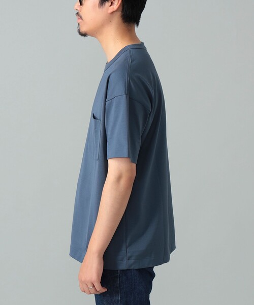 A VONTADE(アボンタージ)の「*A VONTADE / 別注 ポケット Tシャツ(Tシャツ/カットソー・メンズ・ホワイト/ブラック/ダークグリーン/ネイビー/グレー/ブルー系その他2/オレンジ系その他7/ベージュ/ロイヤルブルー/ピンク/ワイン・SMALL/MEDIUM/LARGE)」の17枚目の写真