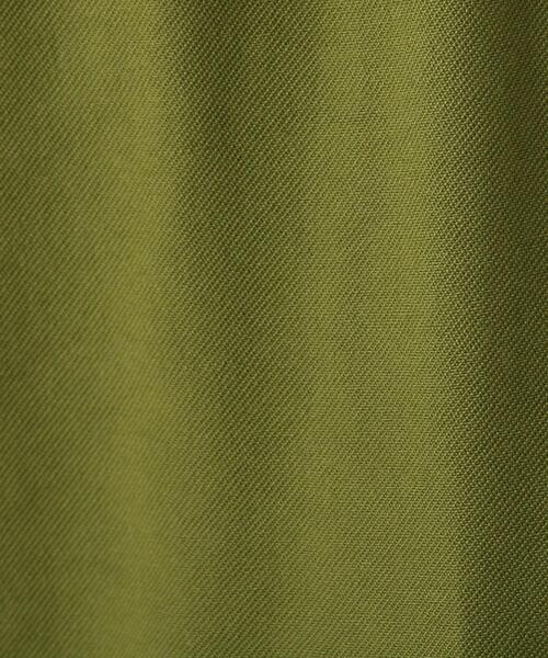 OPAQUE.CLIP（オペークドットクリップ）の「◆【Cafissi】ドレープツイル イージーテーパードパンツ（その他パンツ・レディース・ブルー/サンドベージュ/ダークネイビー/黄緑系・40/38/42/36/34）」の10枚目の写真