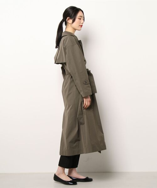 OUVRAGE CLASSE（ウヴラージュクラス）の「ビックトレンチコート（トレンチコート・レディース・カーキ/ベージュ・FREE）」の5枚目の写真