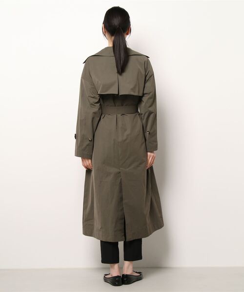 OUVRAGE CLASSE（ウヴラージュクラス）の「ビックトレンチコート（トレンチコート・レディース・カーキ/ベージュ・FREE）」の3枚目の写真
