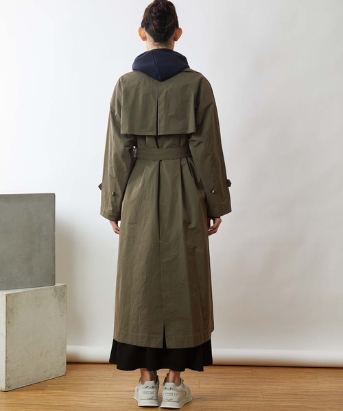 OUVRAGE CLASSE（ウヴラージュクラス）の「ビックトレンチコート（トレンチコート・レディース・カーキ/ベージュ・FREE）」の18枚目の写真