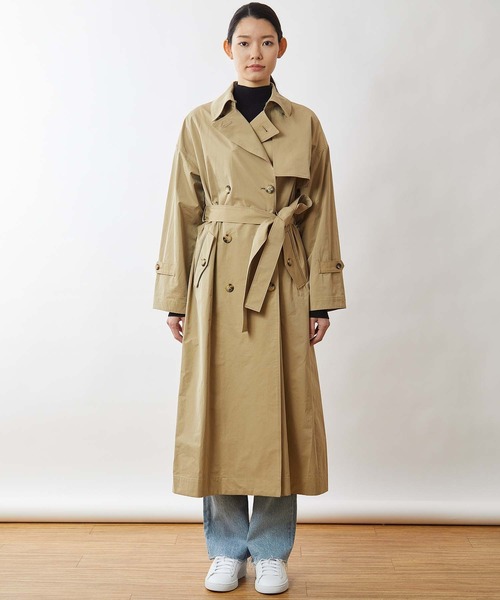 OUVRAGE CLASSE（ウヴラージュクラス）の「ビックトレンチコート（トレンチコート・レディース・カーキ/ベージュ・FREE）」の15枚目の写真