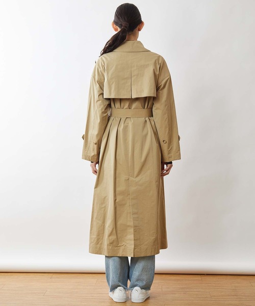 OUVRAGE CLASSE（ウヴラージュクラス）の「ビックトレンチコート（トレンチコート・レディース・カーキ/ベージュ・FREE）」の13枚目の写真