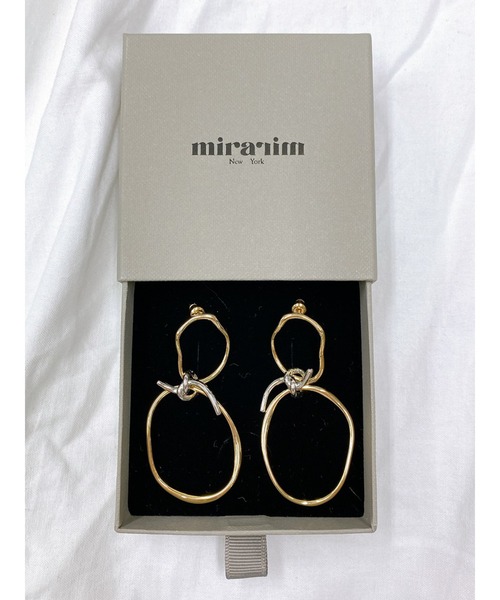 Vicente（ヴィセンテ）の「Humpton  golf  earring（ピアス（両耳用）・レディース・ゴールド・FREE）」の4枚目の写真