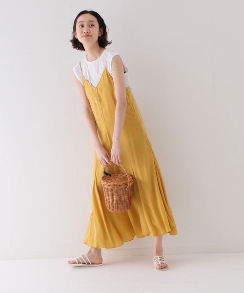 SLOBE IENA（スローブイエナ）の「【BAGMATI/バグマティ】カゴハンドバッグ（ハンドバッグ・レディース・ベージュ・FREE）」の7枚目の写真