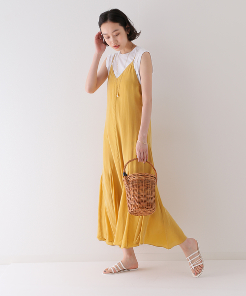 SLOBE IENA（スローブイエナ）の「【BAGMATI/バグマティ】カゴハンドバッグ（ハンドバッグ・レディース・ベージュ・FREE）」の2枚目の写真