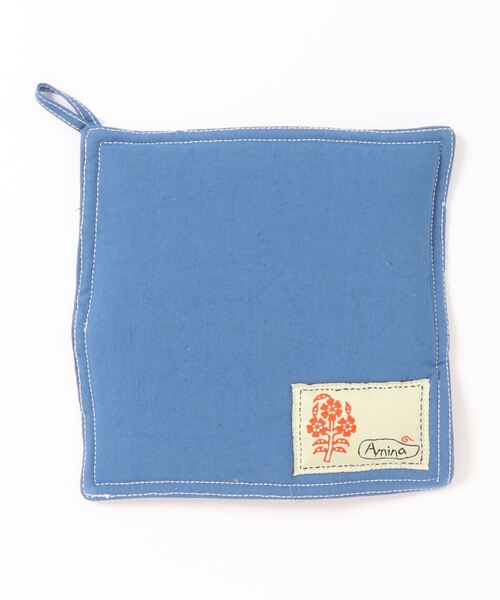 チャイハネ（チャイハネ）の「【チャイハネ】クロシュタスクエアプレイスマット（ランチョンマット/テーブルウェア・レディース・パープル/ブラウン/イエロー/ブルー・FREE）」の6枚目の写真