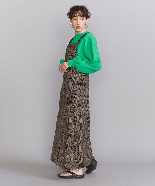 THOUSAND MILE（サウザンドマイル）の「＜THOUSAND MILE＞ゼブラプリント フロントジップ ジャンパースカート（ジャンパースカート・レディース・その他1・FREE）」の5枚目の写真