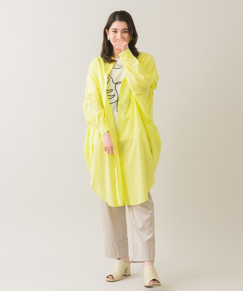 Dignite collier（ディニテコリエ）の「Dignite collier ギャザーシャツ（シャツ/ブラウス・レディース・ホワイト/イエロー・FREE）」の17枚目の写真