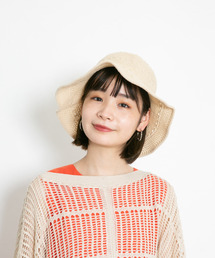 KBF | ワイヤーブリムチューリップHAT(ハット)