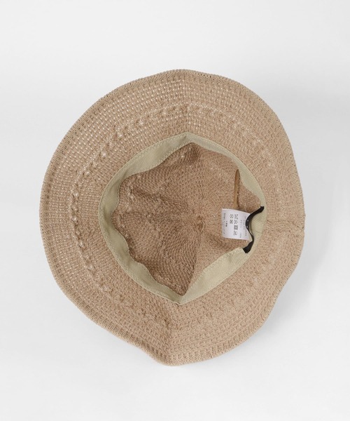 KBF(ケイビーエフ)の「ワイヤーブリムチューリップHAT(ハット・レディース・ベージュ/アイボリー・ONE)」の9枚目の写真