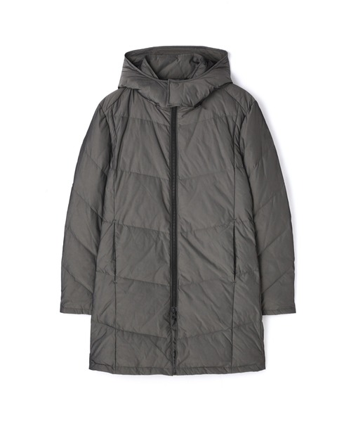 Zero by TORNADO MART∴シャンブレーナイロンロングダウン