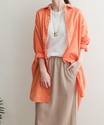 URBAN RESEARCH DOORS | ラミーコットンビッグシャツ(シャツ/ブラウス)