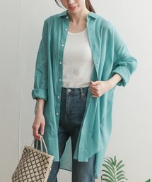 URBAN RESEARCH DOORS | ラミーコットンビッグシャツ(シャツ/ブラウス)