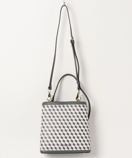 intoxic.（イントキシック）の「THE CUBE WHITE PINE  ホワイトパイン（ショルダーバッグ・レディース・グリーン/グレー/チョコ・FREE）」の16枚目の写真