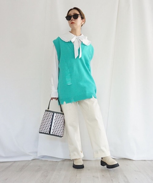 intoxic.（イントキシック）の「THE CUBE WHITE PINE  ホワイトパイン（ショルダーバッグ・レディース・グリーン/グレー/チョコ・FREE）」の17枚目の写真