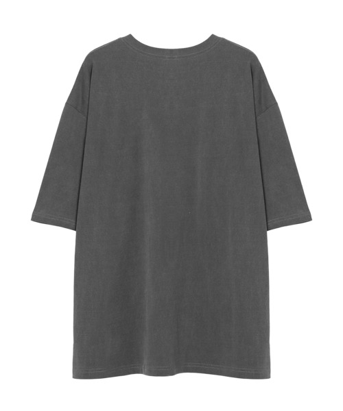 Figments（フィグメンツ）の「90's GirlロゴTシャツ（Tシャツ/カットソー・レディース・スミクロ/パープル・FREE）」の5枚目の写真