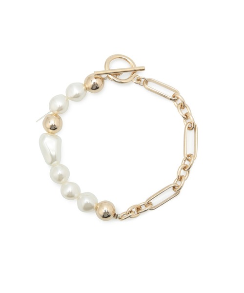 ROPE' PICNIC（ロペピクニック）の「変型パール×メタルブレスレット（ブレスレット・レディース・ゴールド/ゴールド系その他・FREE）」の7枚目の写真