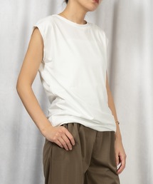 フレンチスリーブTシャツ/タンクトップ