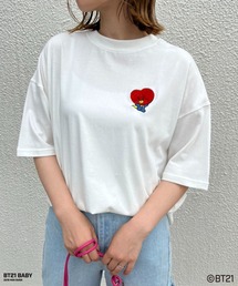 BT21 プリント刺しゅうT