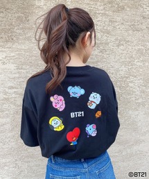 BT21 プリント刺しゅうT