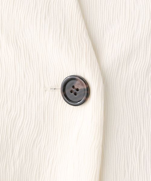 JEANASIS（ジーナシス）の「サマープリーツジャガードベスト【SETUP対応】/296359（ベスト・レディース・グレー/アイボリー/ライトパープル/スミクロ・FREE）」の15枚目の写真