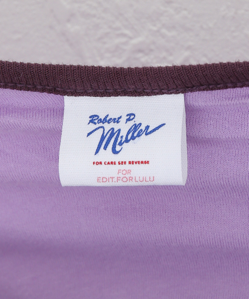 MILLER（ミラー）の「《別注》miller×LULU カップ付キャミワンピース（ワンピース・レディース・ホワイト/パープル/サックスブルー・FREE）」の14枚目の写真