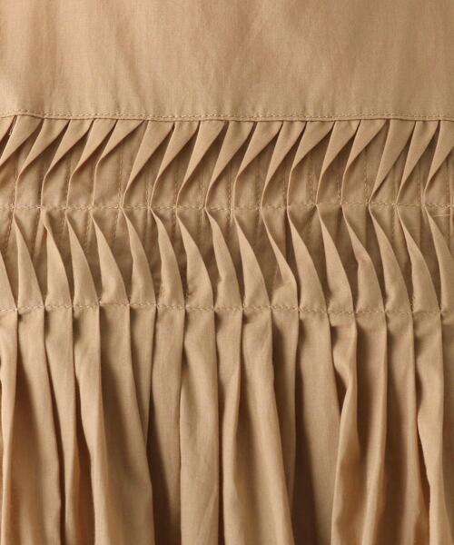 OPAQUE.CLIP（オペークドットクリップ）の「◆【C】コットンローンピンタックフレアブラウス【WEB限定サイズ】（シャツ/ブラウス・レディース・ライトブルー/ブラック/キャメル・40/38/36）」の13枚目の写真