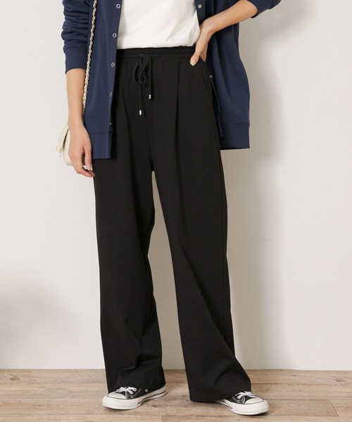 URBAN RESEARCH Sonny Label（アーバンリサーチサニーレーベル）の「イージーワンタックパンツ（その他パンツ・レディース・ベージュ系その他/ベージュ/ブラック・FREE）」の19枚目の写真