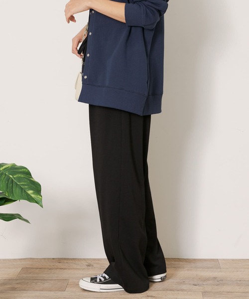 URBAN RESEARCH Sonny Label（アーバンリサーチサニーレーベル）の「イージーワンタックパンツ（その他パンツ・レディース・ベージュ系その他/ベージュ/ブラック・FREE）」の8枚目の写真