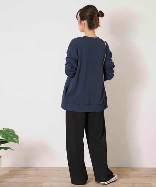 URBAN RESEARCH Sonny Label（アーバンリサーチサニーレーベル）の「イージーワンタックパンツ（その他パンツ・レディース・ベージュ系その他/ベージュ/ブラック・FREE）」の12枚目の写真