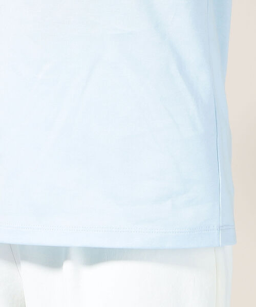 NOLLEY’S Sophi(ノーリーズソフィ)の「sophi BASIC MUJI-T(Tシャツ/カットソー・レディース・ベビーピンク/サックスブルー/オフホワイト/チャコールグレー・38)」の15枚目の写真