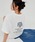 muahmuahi[A[Aj́uA'GEM/9 × .komwmuah muah/[A[AxLETTERING LOGO HALF T-SHIRT/^OS TVc Jbg\[iTVc/Jbg\[jvbzCg