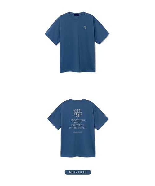 tシャツ A'GEM/9 × .kom 「muah muah/ムーアムーア」 JACQUARD LOGO RAGLAN HALF KNIT/ジャカード A'GEM/9 × .kom 『muah muah/ムーアムーア』 JACQUARD LOGO