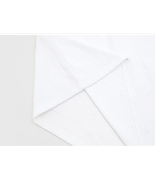 muahmuah（ムーアムーア）の「A'GEM/9 × .kom『muah muah/ムーアムーア』LETTERING LOGO HALF T-SHIRT/レタリングロゴ Tシャツ カットソー（Tシャツ/カットソー・レディース・ホワイト/インディゴブルー/ブラック/ライトグレー・FREE）」の19枚目の写真