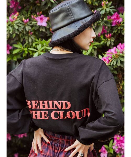 jouetie（ジュエティ）の「ベーシックロゴ ロンT（Tシャツ/カットソー・レディース・ブラック/オフホワイト/グリーン・MEDIUM）」の3枚目の写真