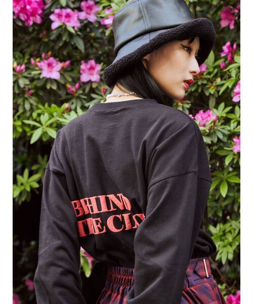 jouetie（ジュエティ）の「ベーシックロゴ ロンT（Tシャツ/カットソー・レディース・ブラック/オフホワイト/グリーン・MEDIUM）」の7枚目の写真