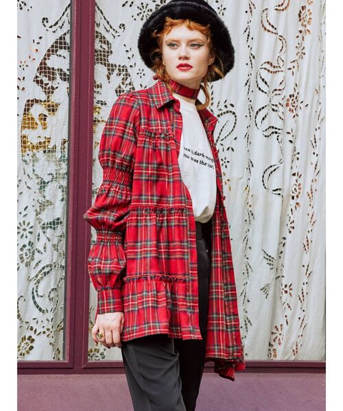 jouetie（ジュエティ）の「ベーシックロゴ ロンT（Tシャツ/カットソー・レディース・ブラック/オフホワイト/グリーン・MEDIUM）」の20枚目の写真