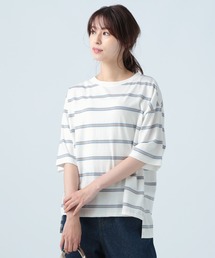 BAYFLOW | BIGボーダーT(Tシャツ/カットソー)