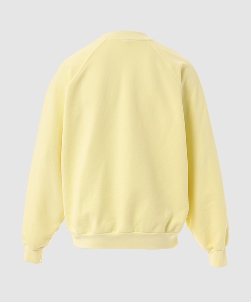 SUNNEI（スンネイ）の「MINI LOGO LIGHT GREEN SWEATER CREAM（ニット/セーター・メンズ・ライトグリーン・L/M/XL）」の2枚目の写真