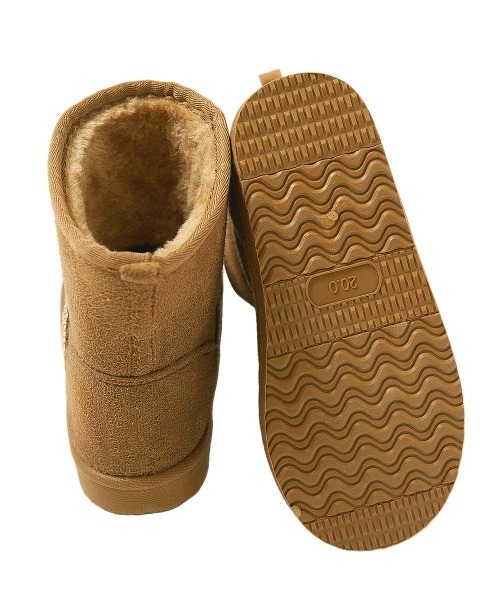 devirock(デビロック)の「防水 ムートンブーツ(ブーツ・キッズ・チャコール/ブラック/ブラウン/ピンク・18.0cm/21.0cm/20.0cm/22.0cm/19.0cm/23.0cm/24.0cm)」の14枚目の写真