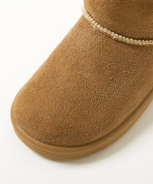 devirock(デビロック)の「防水 ムートンブーツ(ブーツ・キッズ・チャコール/ブラック/ブラウン/ピンク・18.0cm/21.0cm/20.0cm/22.0cm/19.0cm/23.0cm/24.0cm)」の15枚目の写真