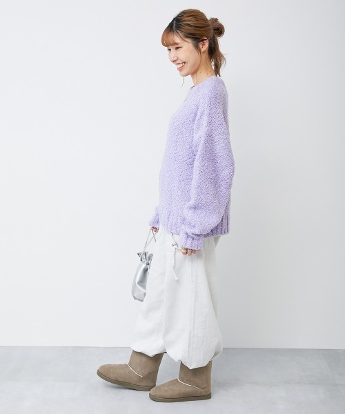 devirock(デビロック)の「防水 ムートンブーツ(ブーツ・キッズ・チャコール/ブラック/ブラウン/ピンク・18.0cm/21.0cm/20.0cm/22.0cm/19.0cm/23.0cm/24.0cm)」の10枚目の写真