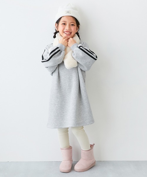 devirock(デビロック)の「防水 ムートンブーツ(ブーツ・キッズ・チャコール/ブラック/ブラウン/ピンク・18.0cm/21.0cm/20.0cm/22.0cm/19.0cm/23.0cm/24.0cm)」の9枚目の写真