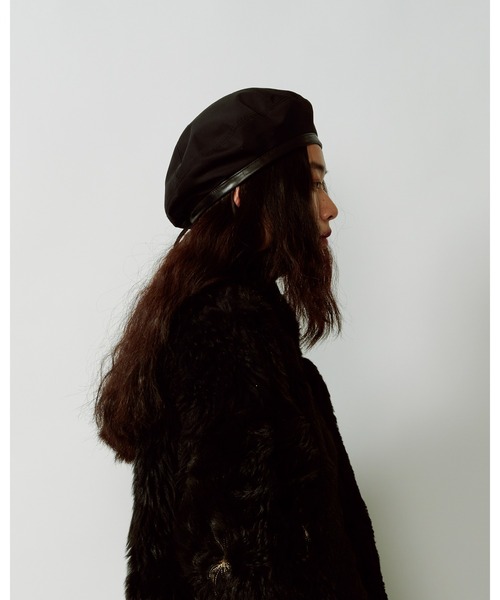 La Maison de Lyllis(メゾンドリリス)の「TIKA ティカ / La Maison de Lyllis メゾンドリリス 2223022(ハンチング/ベレー帽・レディース・ベージュ/ブラック・57cm)」の14枚目の写真