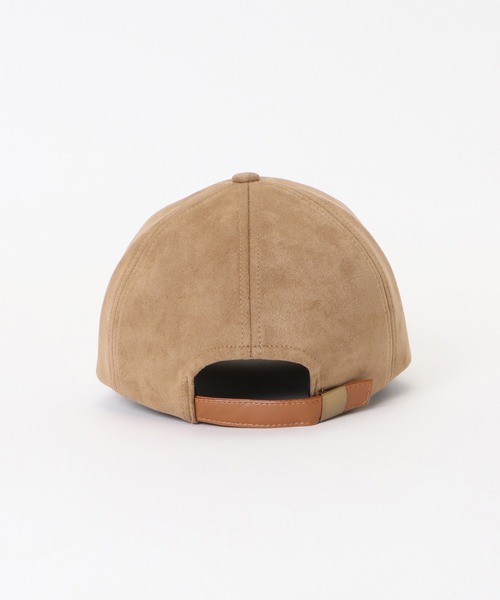 ikka（イッカ）の「スウェードキャスケットキャップ（キャップ・レディース・キャメル/オフホワイト/グレー/ブラック・FREE）」の8枚目の写真