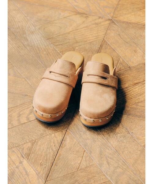 AMERICAN HOLIC（アメリカンホリック）の「ローファーサボ（サンダル・レディース・キャメル/ブラック/ライトグレー・S/L/M）」の5枚目の写真